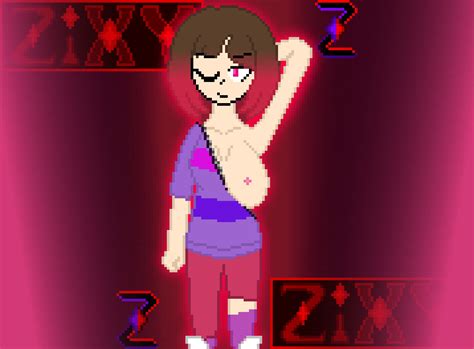 Rule 34 Bete Noire Big Breasts Breasts Out Brown Hair Glitchtale