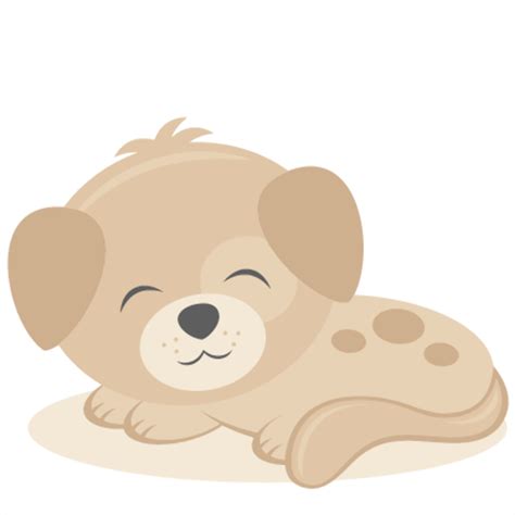 Download High Quality Puppy Clipart Sleeping Transparent Png Images