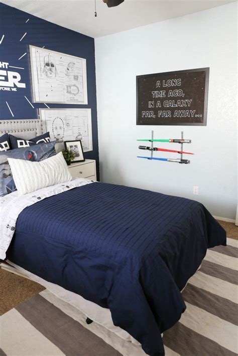 45 best star wars room decor | design ideas for 2019. Star Wars Kids Bedroom - Classy Clutter