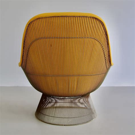 Lounge Chair And Footstool By Warren Platner 1966 Space Chrome