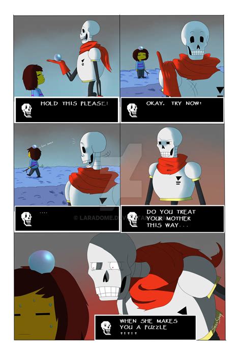 Undertale Funny Comic By Laradome On Deviantart