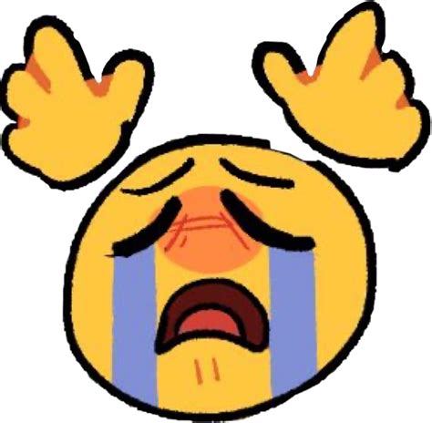 Cursed Cursedemoji Crying Emoji Funny Sticker By 229luv