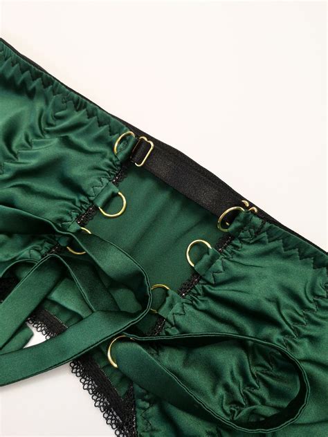 Astrild Silk Suspender Belt Helen Valk