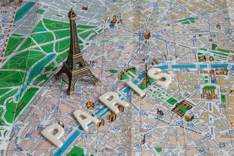 Mappa Di Parigi Foto Foto Stock Gratis E Royalty Free Da Dreamstime