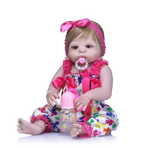 Nicery 22inch 55cm Bebe Reborn Doll Hard Silicone Boy Girl Toy Reborn