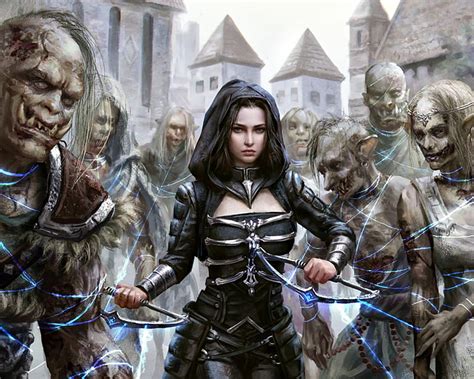 Rooney Art Legend Of The Cryptids Game Woman Monsters Fantasy