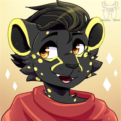 Reverse Cheetah Art By Me Fleurfurr On Twitter R Furry