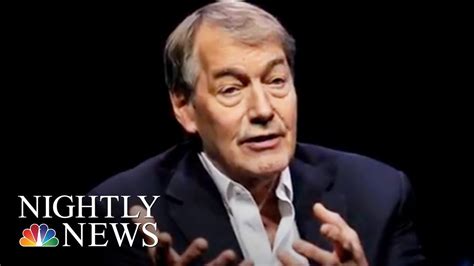 charlie rose accused of sexual misconduct by 8 women nbc nightly news youtube