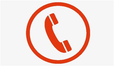 Red Phone Icon Png And Vector Phone Icon Social Media Design