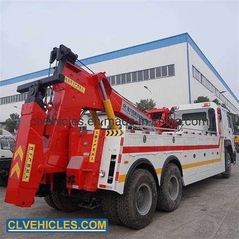 Howo Heavy Duty 16t 20t Integrated Towing Lifting Tow Truck China