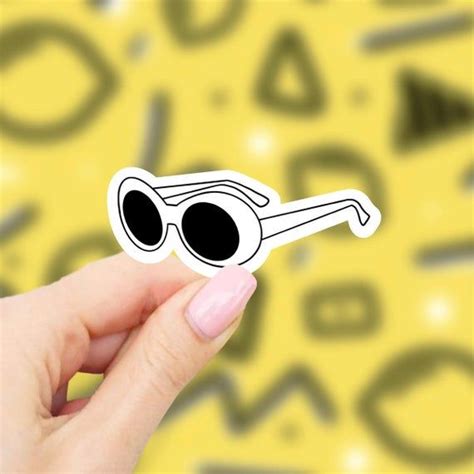 Clout Goggles Sticker Etsy Beautiful Stickers Cactus Stickers