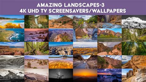 4k Tv Screensaverswallpapers Amazing Landscapes 3 Proartinc