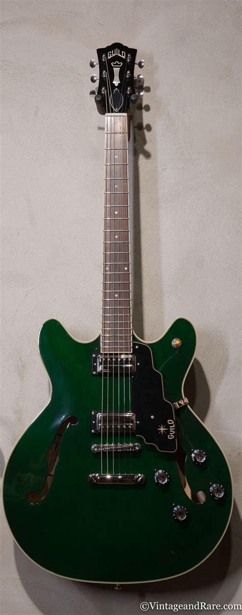 Guild Starfire Iv St Emerald Green Guitar For Sale Akustikken