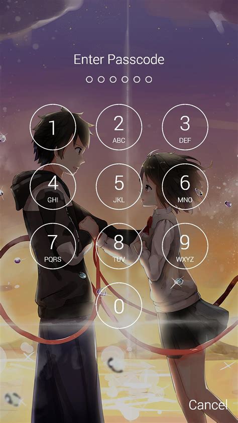 Fan Anime Lock Screen Of Your Name For Android Apk Download