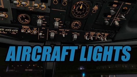 Aircraft Lights When How And Why Youtube