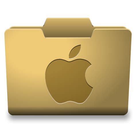 Yellow Mac Icon Classy Folder Icons