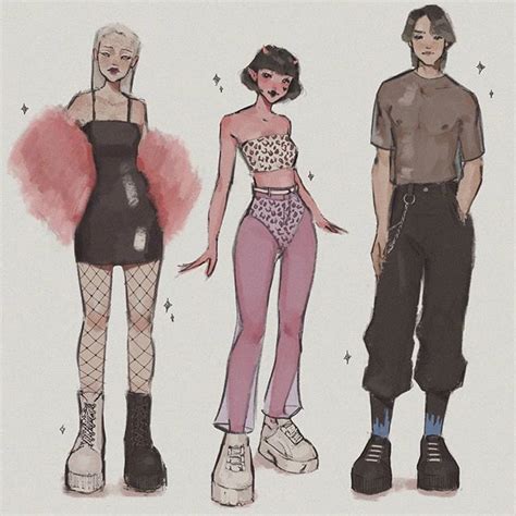 Moda Aesthetic Aesthetic Clothes Drawing Clothes Art Clothes Outfit