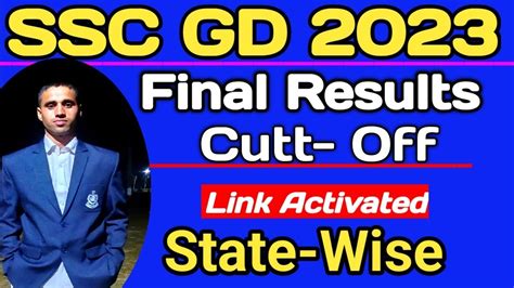 SSC Gd Final Cut Off 2023 State Wise Cut Off Ssc Gd SSC GD Result