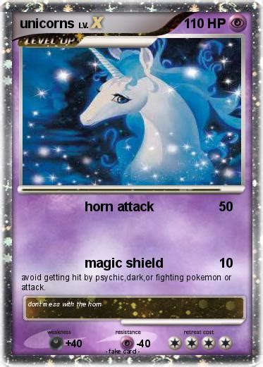 Pokémon characters index (pokémon types, recurring poké … fragile speedster: Pokémon unicorns 8 8 - horn attack - My Pokemon Card