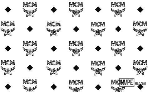 MCM Inspired Monogram Pattern Vector Print And Cut Design Hi Quality Ai