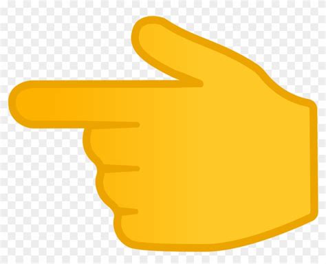 Pointing Hand Emoji