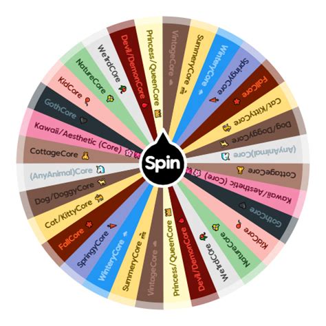 Your Type Of Aesthetic Should Be 🥰 Spin The Wheel Random Picker