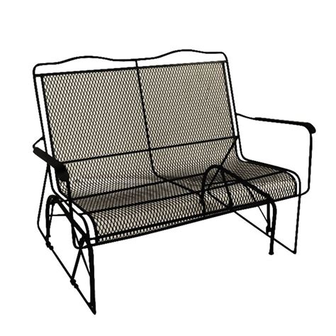Davenport Charcoal Metal Frame Rocking Chairs With Mesh Seat Lowes