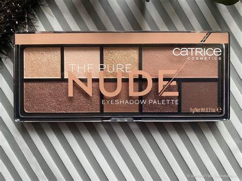 Универсальные нюдовые оттенки Тени от Catrice Cosmetics The Pure Nude Eyeshadow Palette
