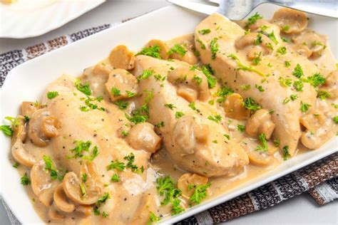 We used boneless skinless thighs to make this recipe. Lazy Day Crock Pot Chicken With Mushrooms | Recipe ...