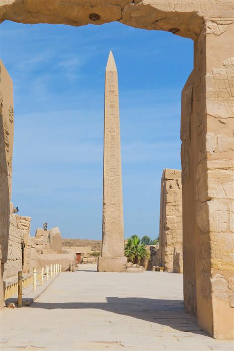 Obelisk Of Queen Hatshepsut In Karnak Temple Photograph By Jaroslav