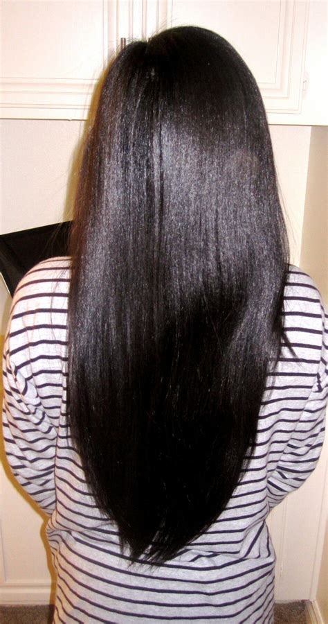 Long Relaxed Hair Relaxed Hair Journey Healthy Relaxed Hair Healthy