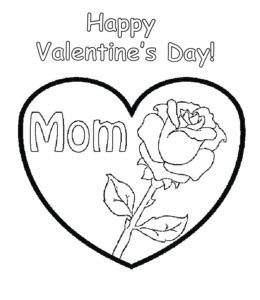Don't forget to color your mom and grandma a special mother's day coloring page! Valentine's Day Coloring Pages | Playing Learning
