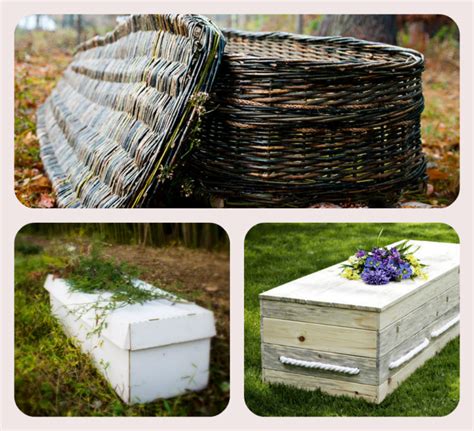 Biodegradable Burial Containers For Green Burial Coffins And Caskets