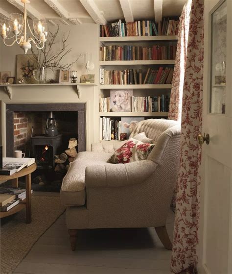 2030 Small English Cottage Living Room
