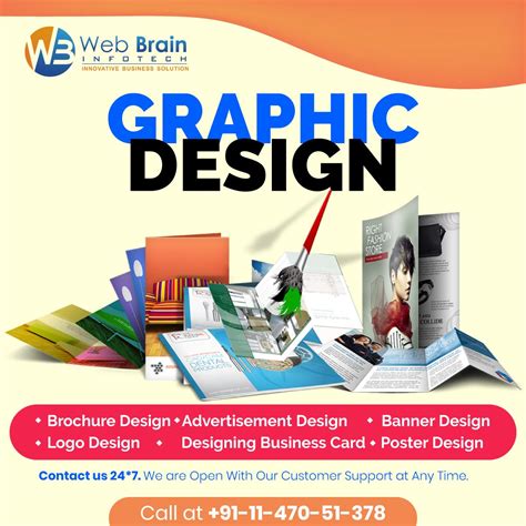 At Web Brain Infotech We Strongly Believe That Graphic Design Is All