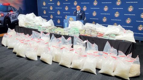 Toronto Police Seize 671 Kg Of Drugs Worth 58 Million