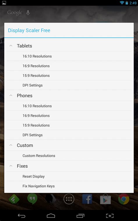 Android Change The Display Resolution And Aspect Ratio Of Your Device