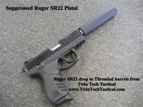 Ruger Sr22 Products Sr22 Threaded Barrels 3 12 Sr22