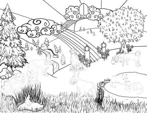 The best study guide to bridge to terabithia on the planet, from the creators of sparknotes. Rainbow Bridge Coloring Sheet | Coloring sheets, Coloring ...