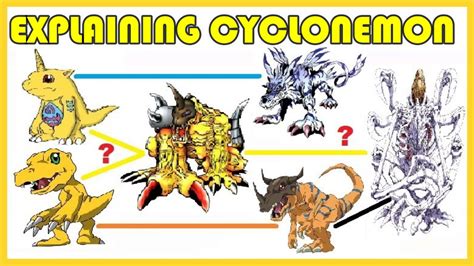 Explaining Digimon CYCLONEMON DIGIVOLUTION LINE Digimon Conversation YouTube