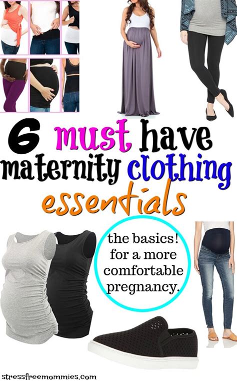 6 Must Have Maternity Clothing Essentials For A Comfortable Pregnancy