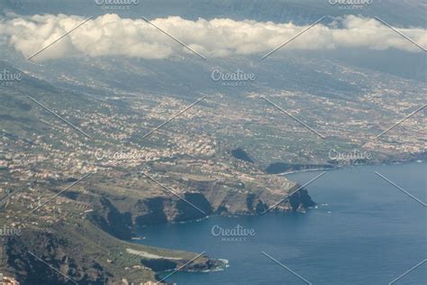 Aerial View Of Tenerife Canary Isla Sponsored Affiliate Teide