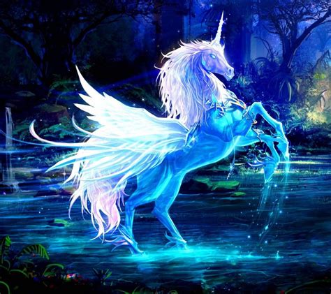 Pretty Unicorn Fantasy Mythical Creatures Mythical Creatures Art