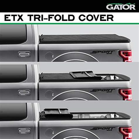 Gator Etx Soft Tri Fold Truck Bed Tonneau Cover 59505 Fits Nissan