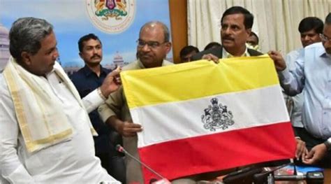 Karnataka latest breaking news, pictures, photos and video news. Siddaramaiah unveils proposed state flag for Karnataka ...