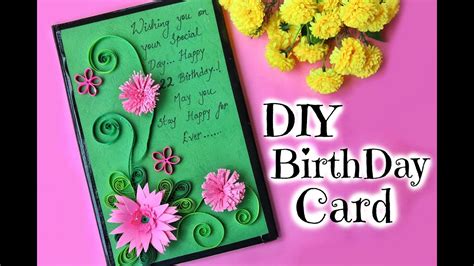 Find the perfect birthday card for a friend with our great selection of funny and original cards. DIY: Birthday Card for Friend | Easy Handmade Paper ...