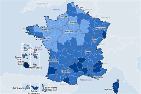 Carte Covid En France Incidence Par Département
