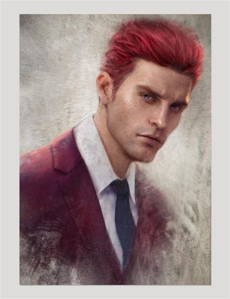 Crimson Suit By Gerryarthur On Deviantart Portrait Character