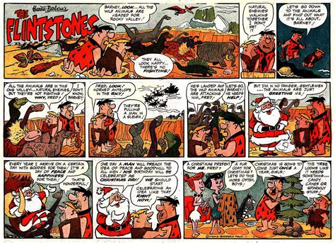 Inbetweens Gene Hazeltons Flintstones Comic Strip