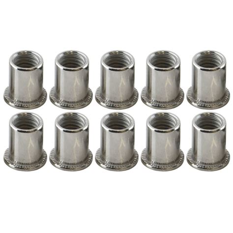 Slotted Small Head Ss Stainless Steel Standoff Thin Threaded Nuts Sheet